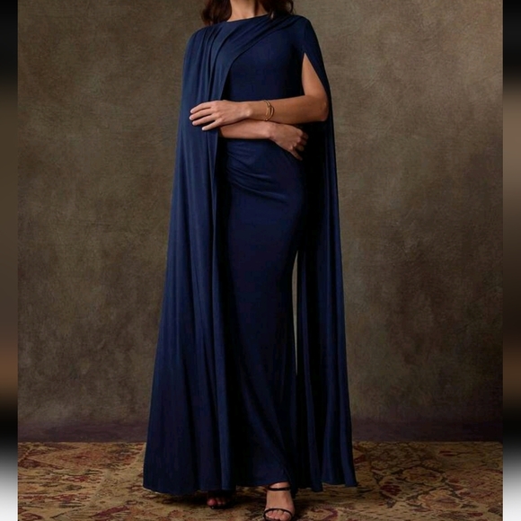 Women's Elegant Dolman Sleeve Bodycon Dress - Picture 1 of 5